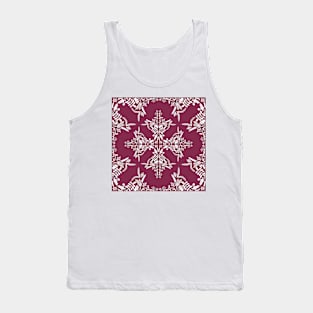 Snowflake Pattern Tank Top